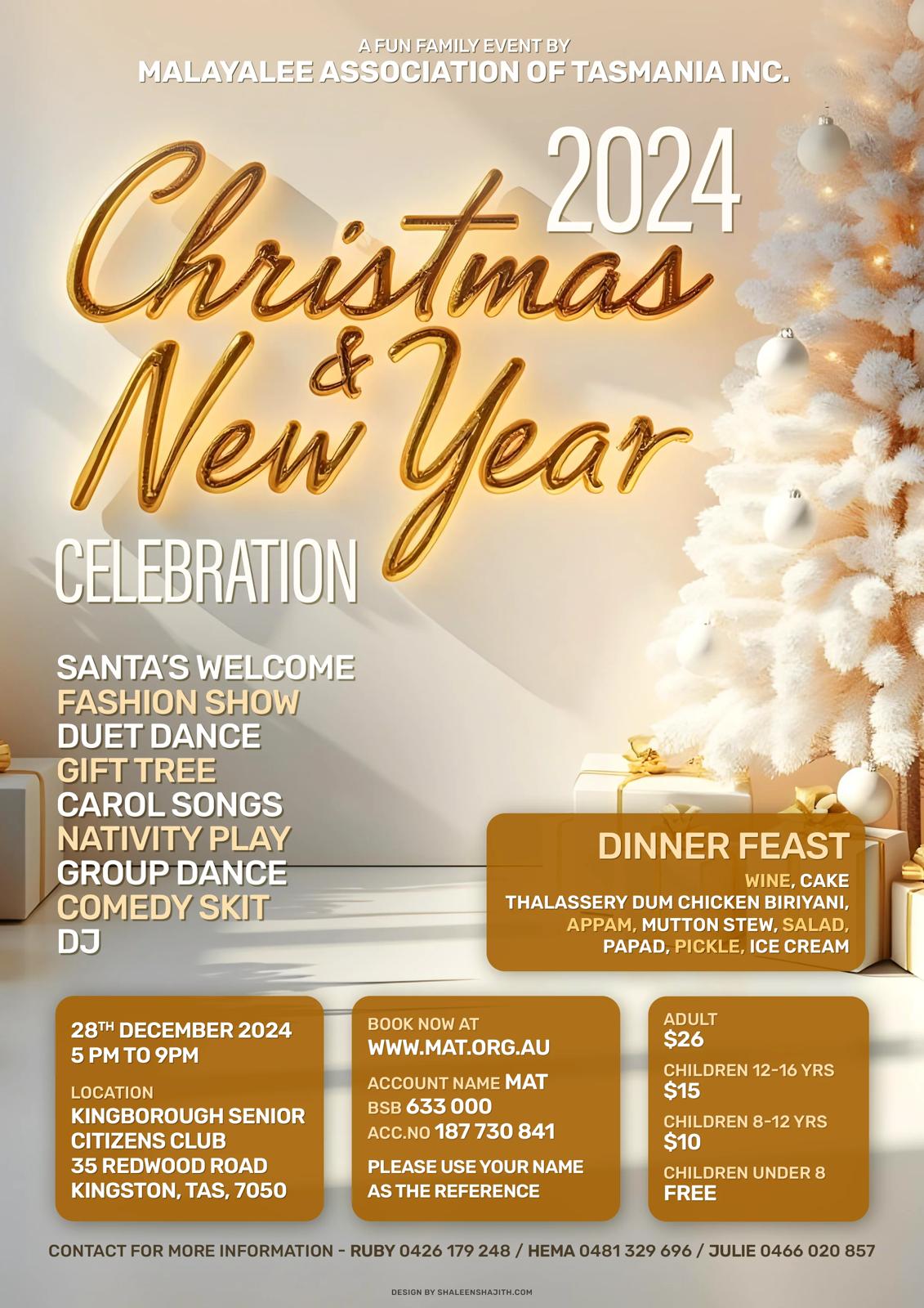 Christmas and New Year 2024